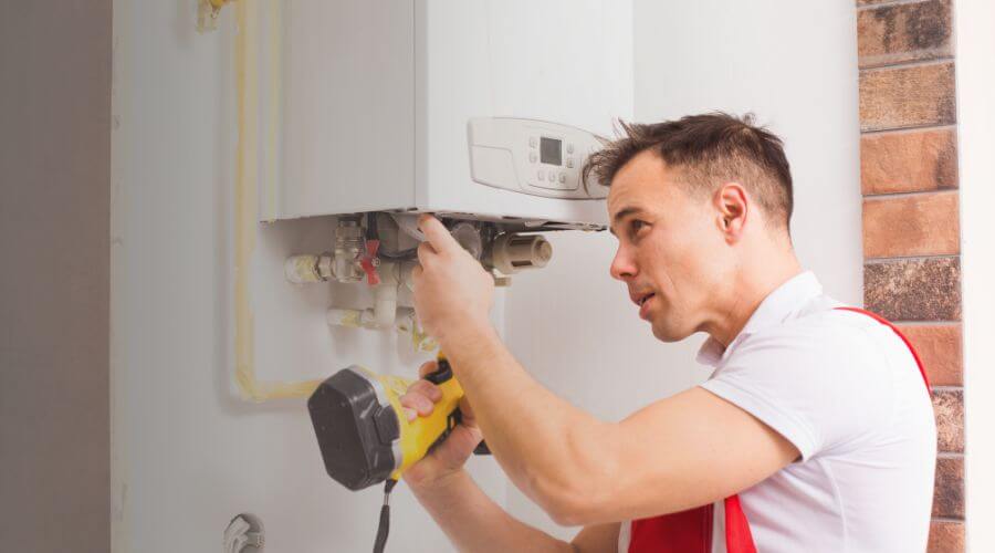 Local tankless water heater installation in Brea, CA